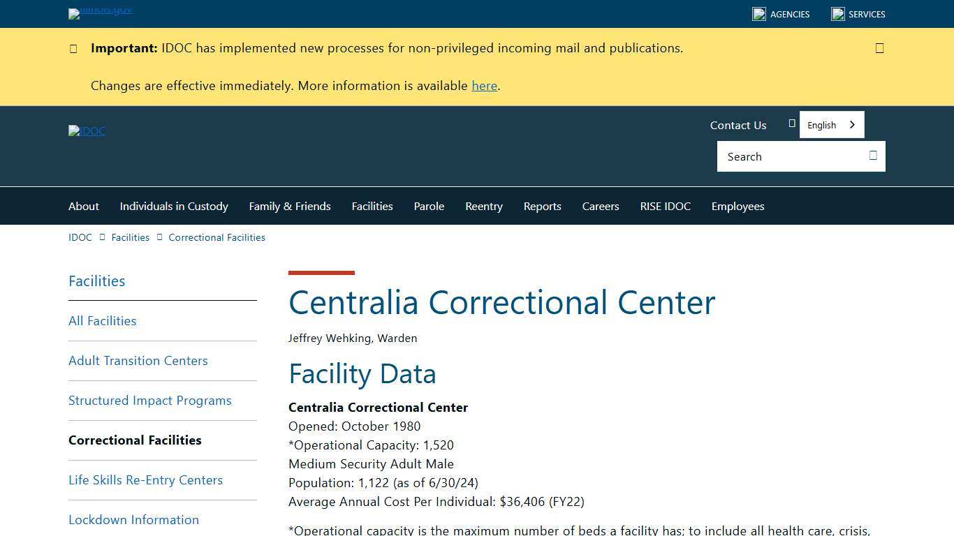 Centralia Correctional Center